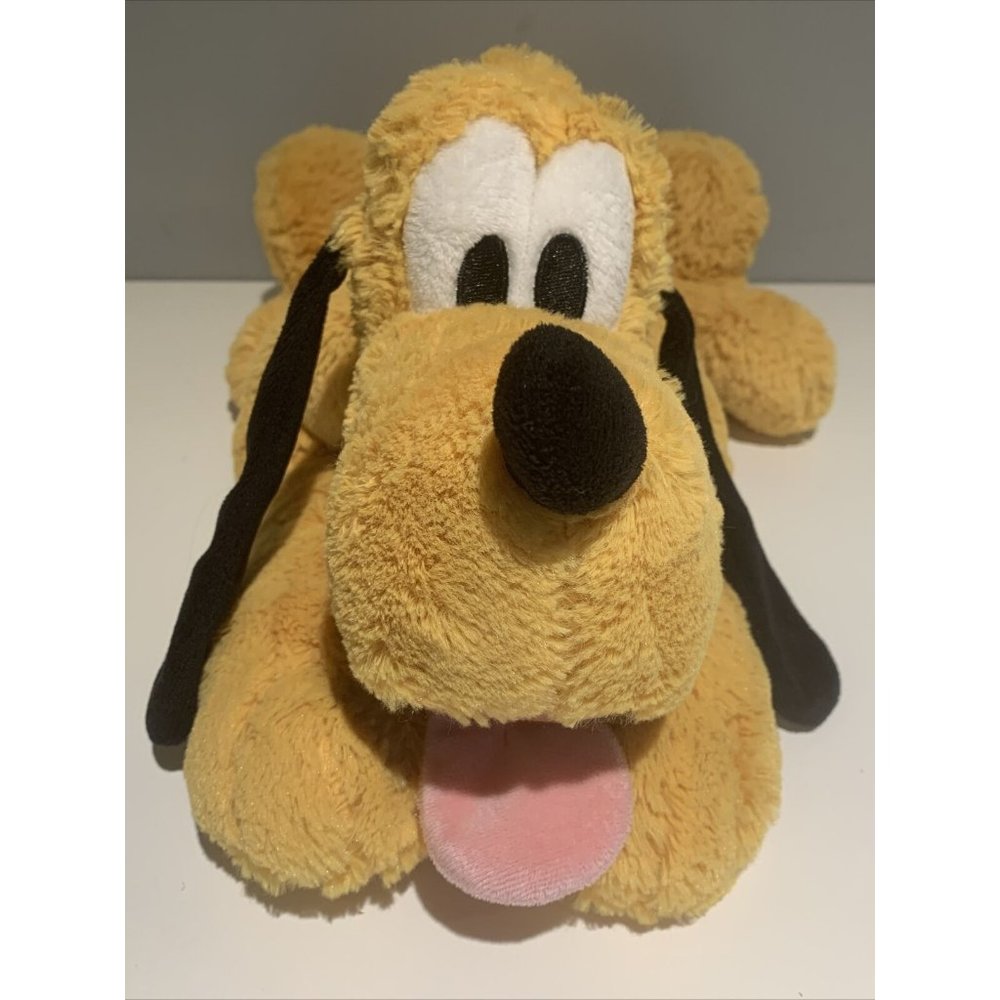 Disney Store Genuine Exclusive Original Authentic Pluto Plush Stuffed Animal 16”